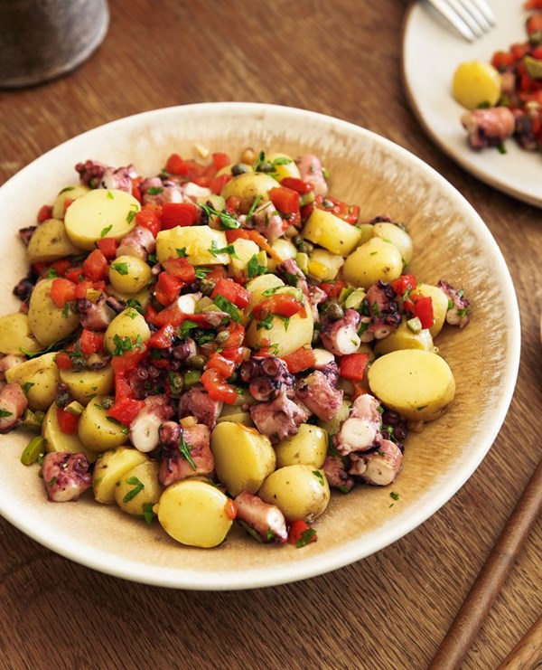 Octopus & potato salad