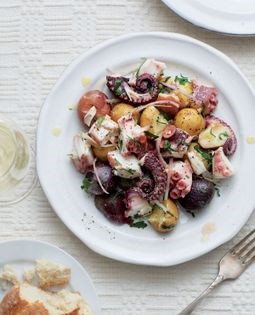 Octopus & potato salad