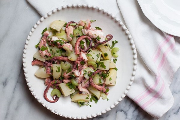 Octopus and potato salad (Insalata di polpo e patate)