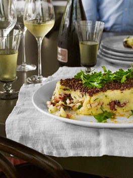 Octopus and potato terrine