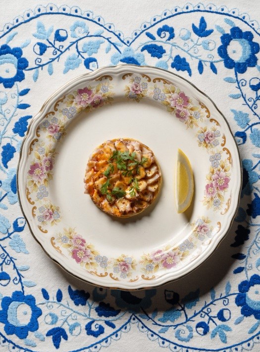 Octopus sopes (Sopes de pulpo)