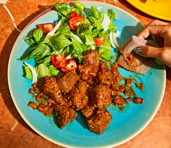 Odaa Ethiopian's lamb tibs