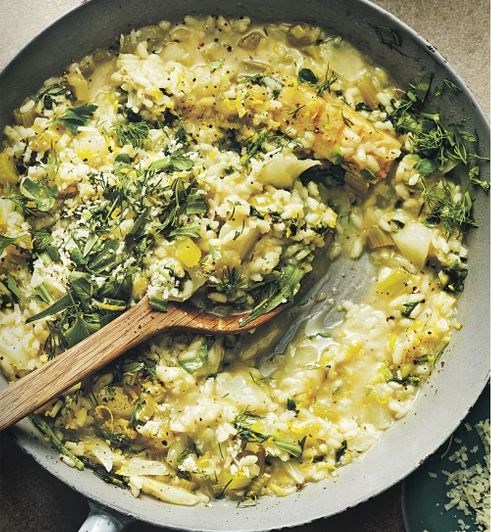 Odds-and-ends risotto