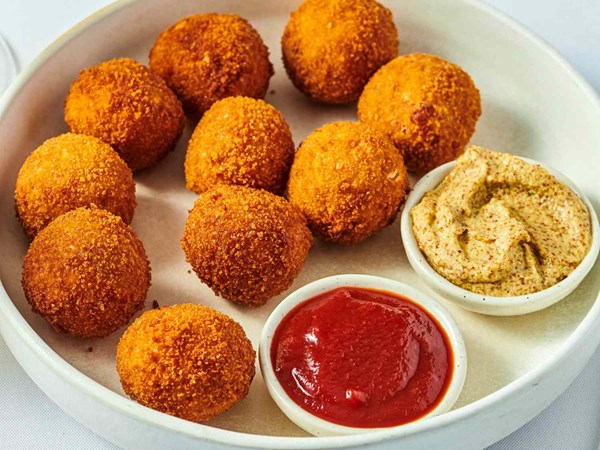 Ohio sauerkraut balls [The Golden Lamb Inn]