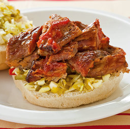 Oklahoma barbecued chopped pork