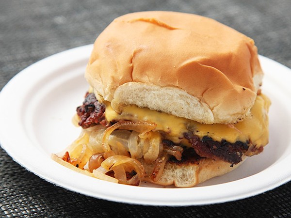 Oklahoma-style onion burgers