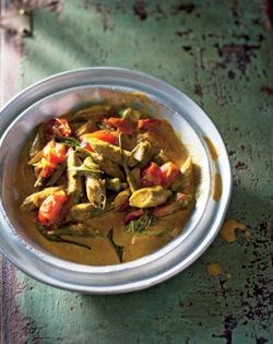 Okra curry