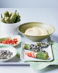 Okra double dippers