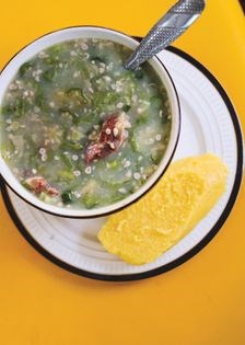 Okra fish soup (Giambo)