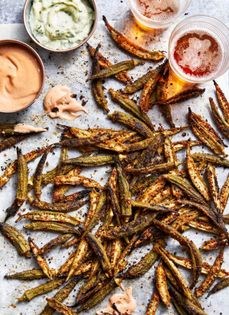 Okra hot fries
