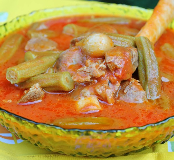 Okra stew (Margat bamya)