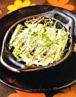 Okra with green beans