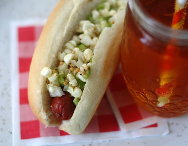 Old Bay corn relish