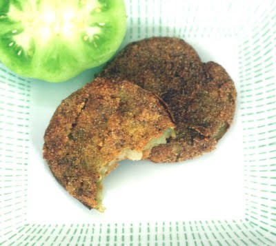 Old Bay fried green tomatoes