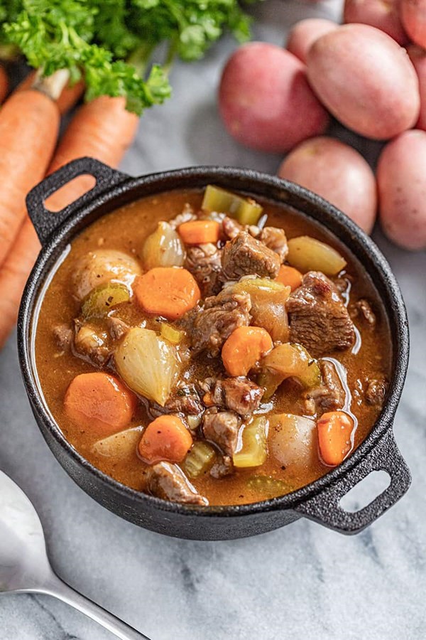 Old-fashioned beef stew