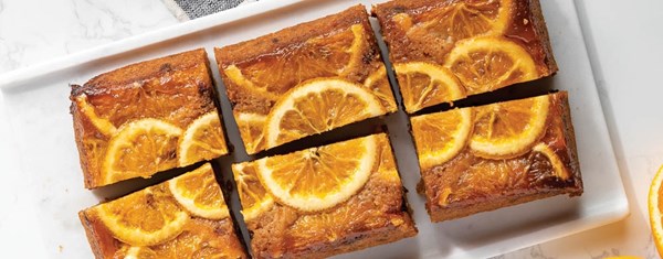 Old-fashioned blondies