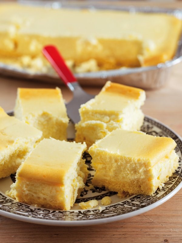 Old-fashioned cheesecake