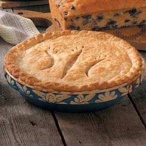Old-fashioned chicken potpie