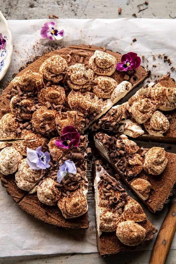 Old fashioned chocolate cream pie