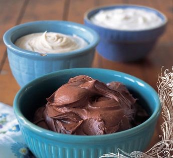 Old-fashioned chocolate fudge frosting