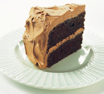 Old-fashioned chocolate layer cake