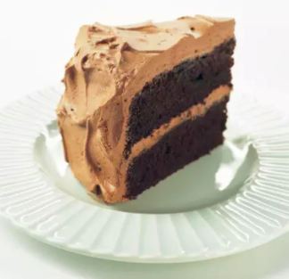 Old-fashioned chocolate layer cake