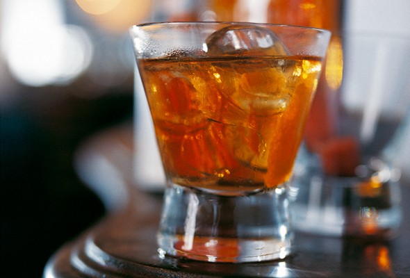Old-fashioned cocktail