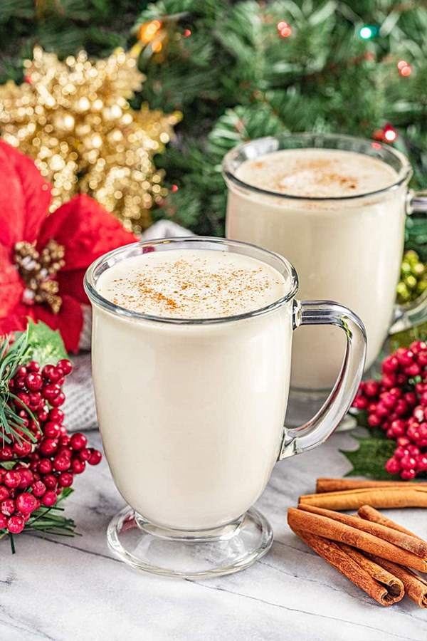 Old-fashioned eggnog