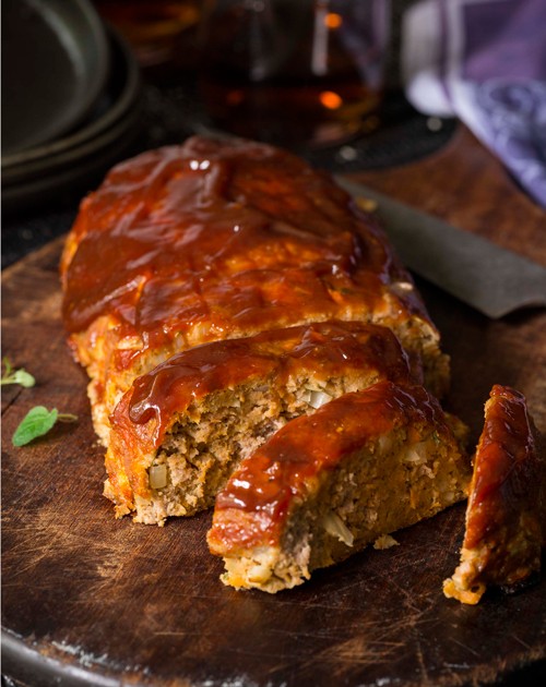 Old-fashioned meat loaf