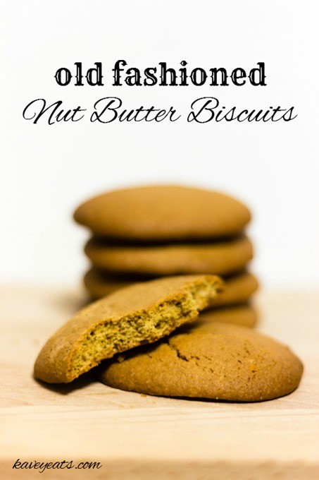 Old fashioned nut butter biscuits