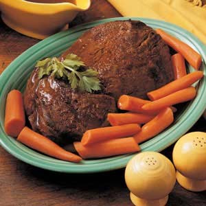 Old-fashioned pot roast 