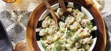Old-fashioned potato salad