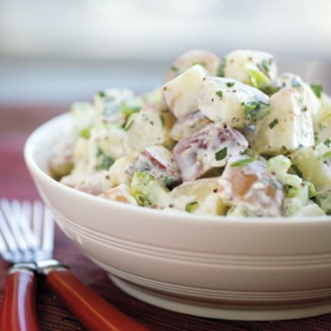 Old-fashioned potato salad