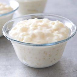 Old-fashioned rice pudding