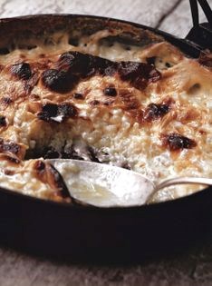 Old-fashioned rice pudding