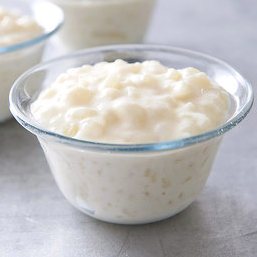 Old-fashioned rice pudding