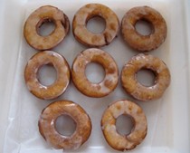 Old-fashioned sour cream doughnuts