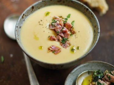 Old-fashioned split pea soup