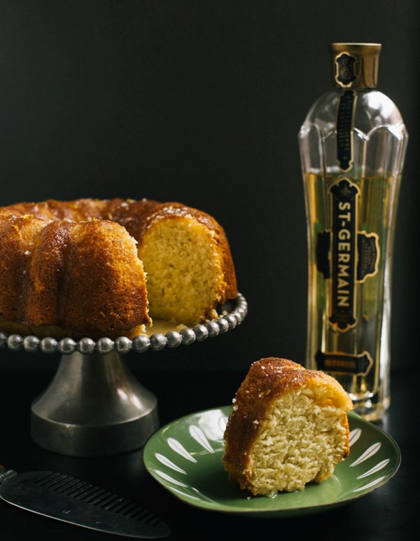 Oldfashioned St. Germain and lemon bundt cake recipe Eat Your Books