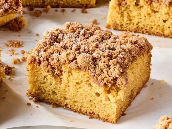 Old-school crumb cake