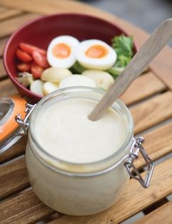 Old school Kiwi salad dressing