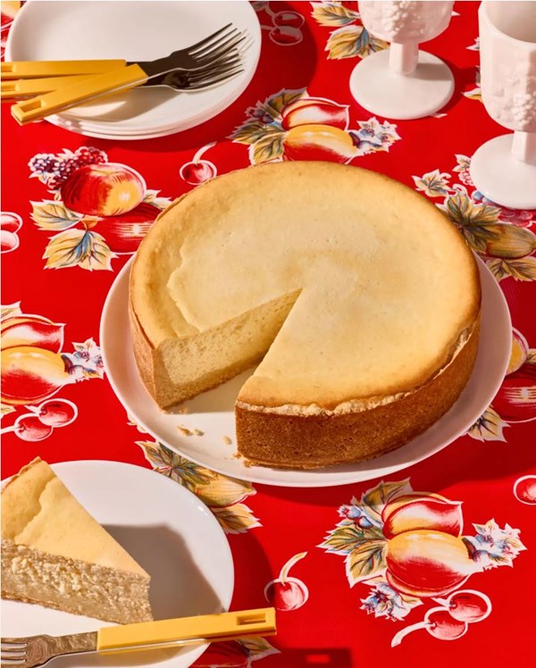 Old-school New York cheesecake