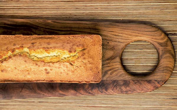 Old-school poundcake (with lard)