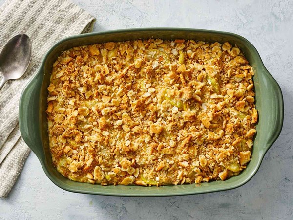 Old-school squash casserole
