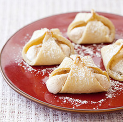 Old-world butter horns