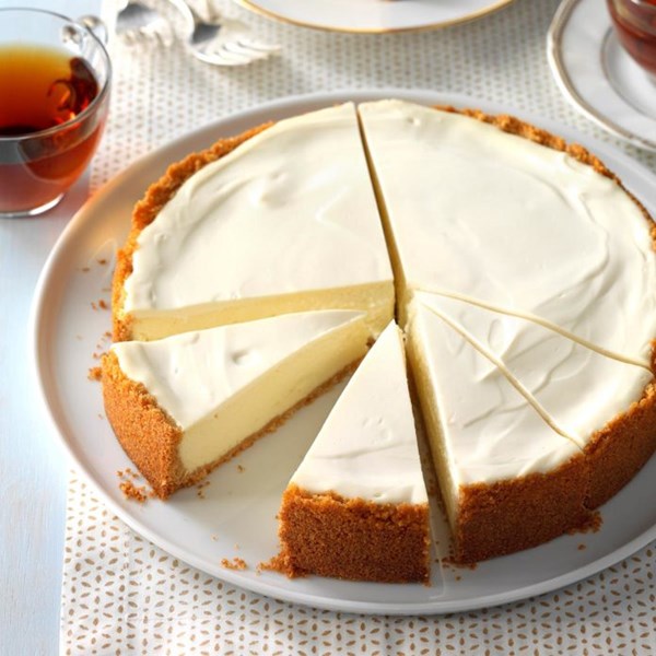 Old-world ricotta cheesecake