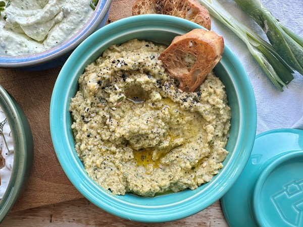 Olive and chickpea tapenade