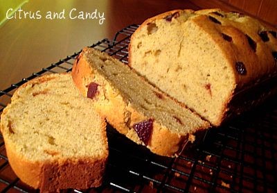 Olive oil and quince paste Madeira cake (Bizcocho de aceite dulce de membrillo)