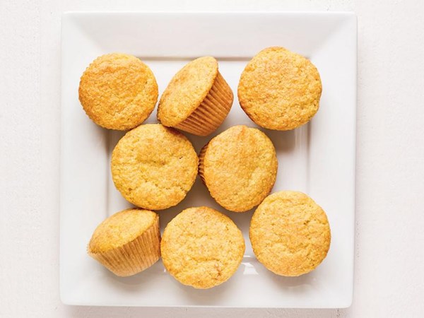 Olive oil corn muffins