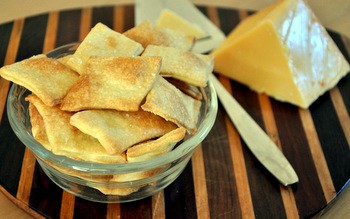 Olive oil crackers